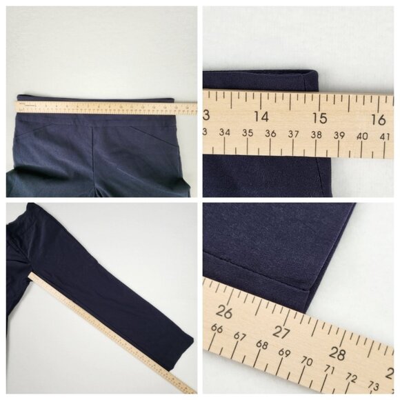 Charter Club Women's Petite Cambridge Slim Pants Size 8P Navy Blue NWOT - Picture 7 of 8